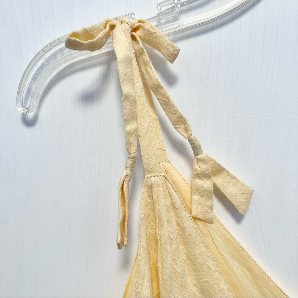 Joie light butter yellow maxi dress in chamomile - S - Picture 6 of 9